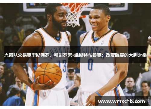 火箭队交易克里斯保罗，引进罗素·维斯特布鲁克：改变阵容的大胆之举